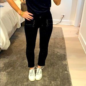 Paige Denim with front zippers